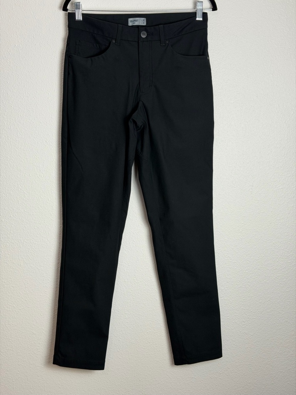 VRST BLACK SLIM STRAIGHT PANT 30 X 32 #26